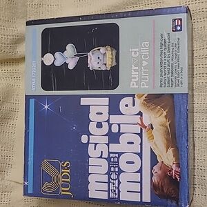 Vintage 1980's infant crib mobile